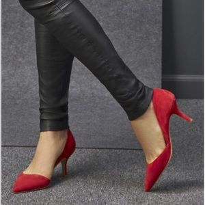 Sole Society Suede Pumps